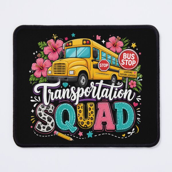 Item preview, Transportation Squad Bus Driver School Bus Back to School designed and sold by OlakunleOloroz.