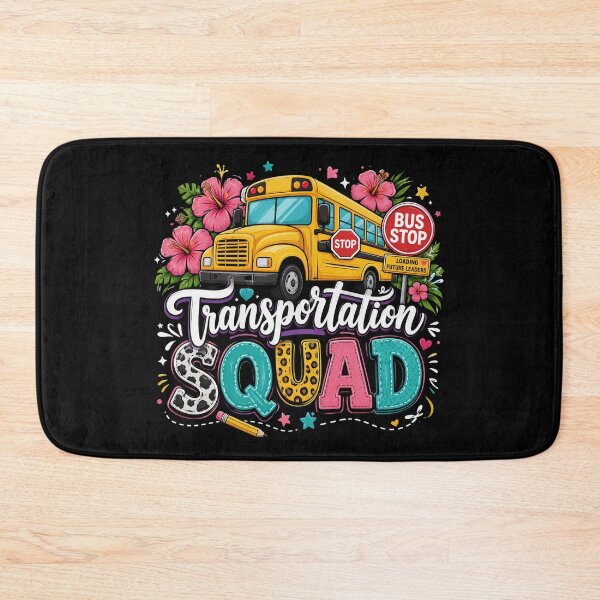 Item preview, Transportation Squad Bus Driver School Bus Back to School designed and sold by OlakunleOloroz.