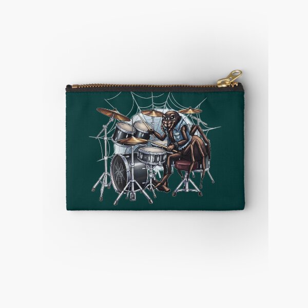 Item preview, Spider Drummer Rock Band Funny Cute Animal Playing Drums designed and sold by Evelashop.