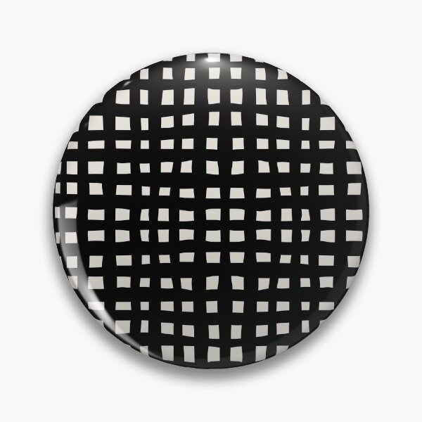 Item preview, Modern Abstract Grid Black and White designed and sold by tonymagnerart.
