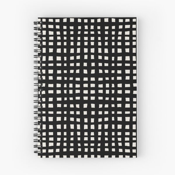 Item preview, Modern Abstract Grid Black and White designed and sold by tonymagnerart.