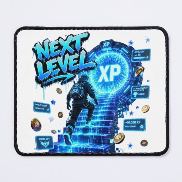 Item preview, NEXT LEVEL Gaming Sticker – Neon Gamer Graffiti Esports Design designed and sold by Stylestickers55.