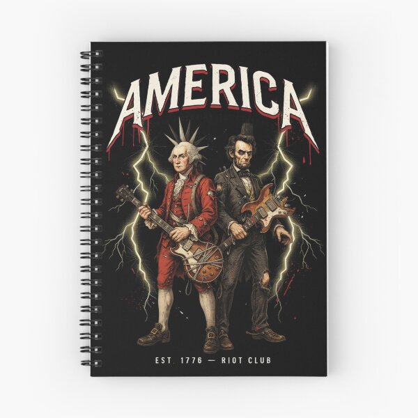Item preview, Presidents Rock Washington Lincoln Guitar America 250 Years v21 designed and sold by DarylWelsh2024.