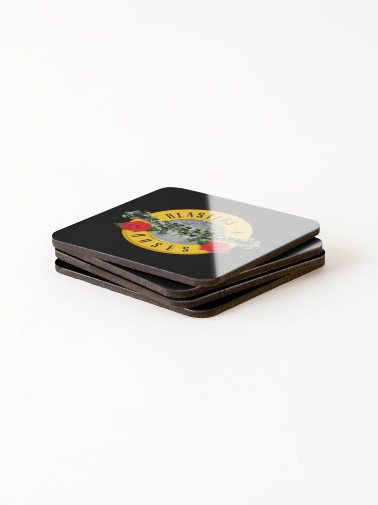 Thumbnail 4 of 5, Coasters (Set of 4), Blasters N' Roses - Star Wars Rock Band Parody designed and sold by Rogue507.