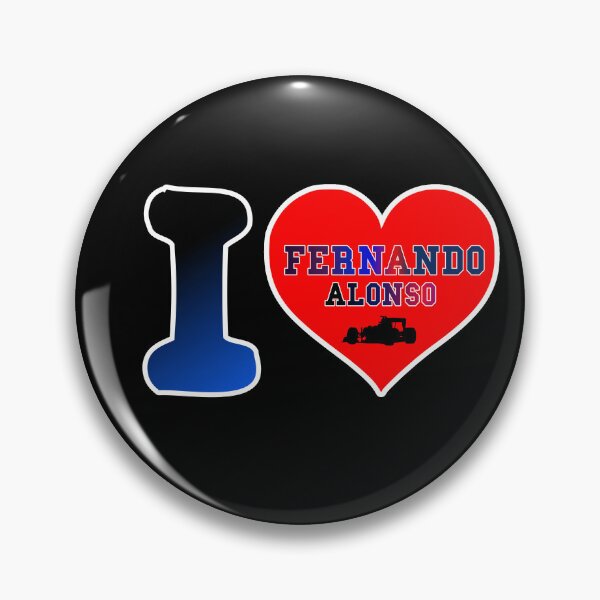Item preview, I Love Fernando Alonso designed and sold by ZooStateofMind.
