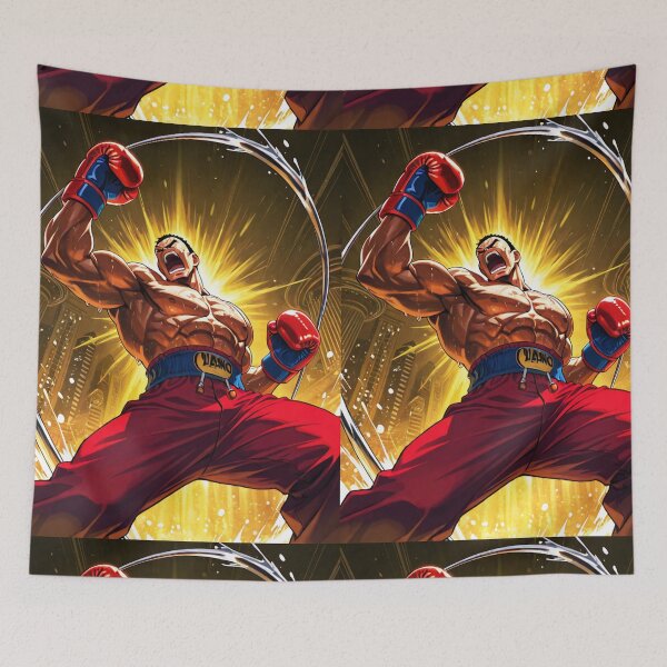 Item preview, Manga - Martial Arts Fighter, Dynamic Anime Style Illustration designed and sold by Zone--Gaming.