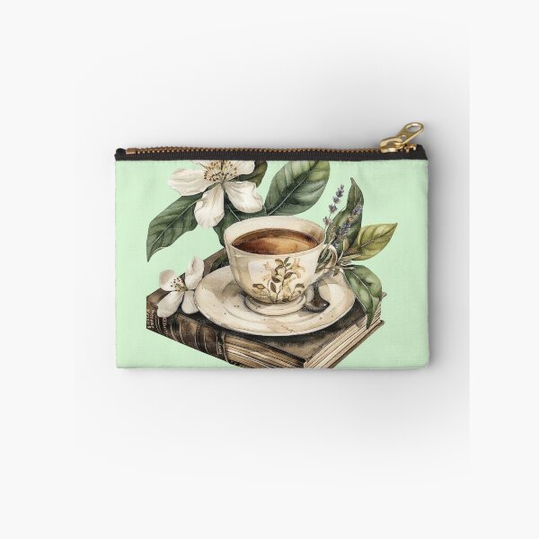 Item preview, Romantic Academia Botanical Bibliophile Illustration designed and sold by sanorastyle.