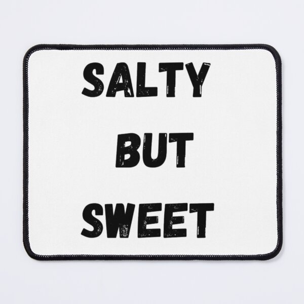 Item preview, Salty But Sweet Grunge Typography Aesthetic Quote Graphic designed and sold by Mittal-Designs.