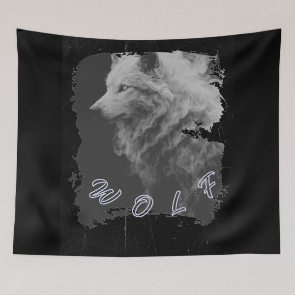 Item preview,  Spectral Wolf – Spirit of the Night designed and sold by Catfcreations.