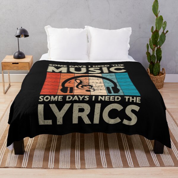 Item preview, Some Days I Need The Music Retro Headphones Vinyl Graphic Gift designed and sold by CenaPrincoto.