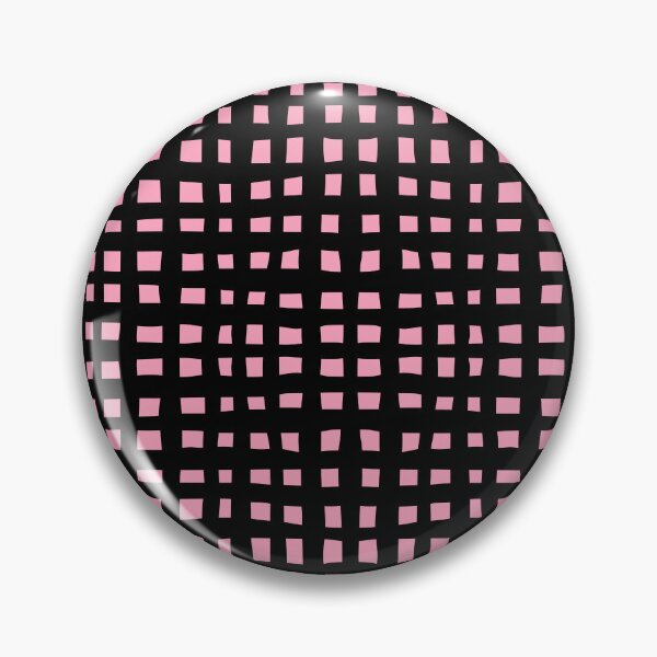 Item preview, Modern Abstract Grid Black and Pink designed and sold by tonymagnerart.