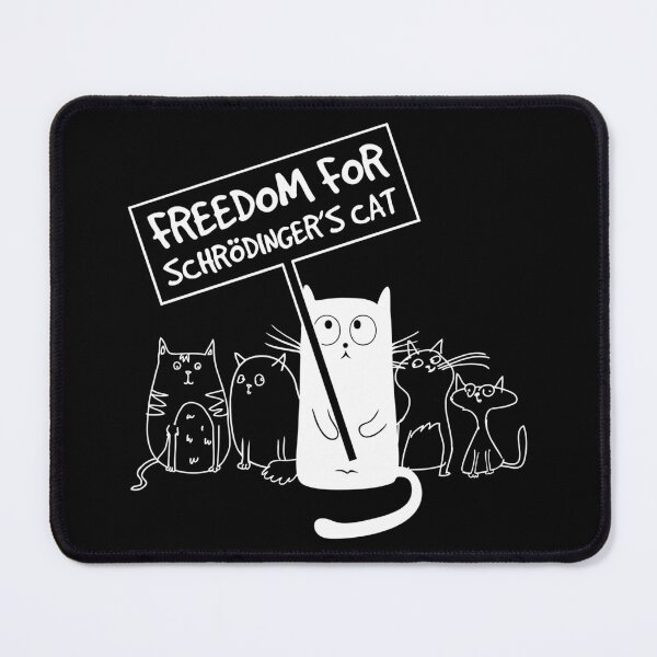 Item preview, Freedom for Schrödinger's Cat – Science Nerd Protest Design designed and sold by SHiRTiLLiCiOUS.