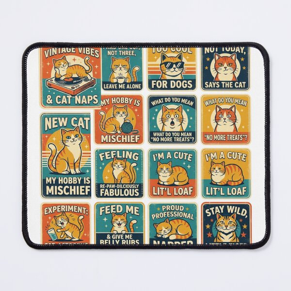 Item preview, Retro Vintage Funny Cat Meme Aesthetic 90s Style designed and sold by Bangcen.