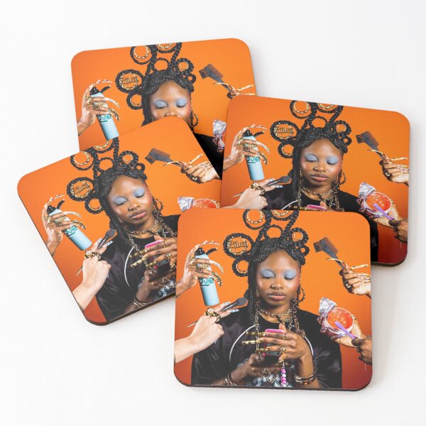 Item preview, Editorial Beauty Portrait  Black Woman Illustration designed and sold by EatPrayLive.