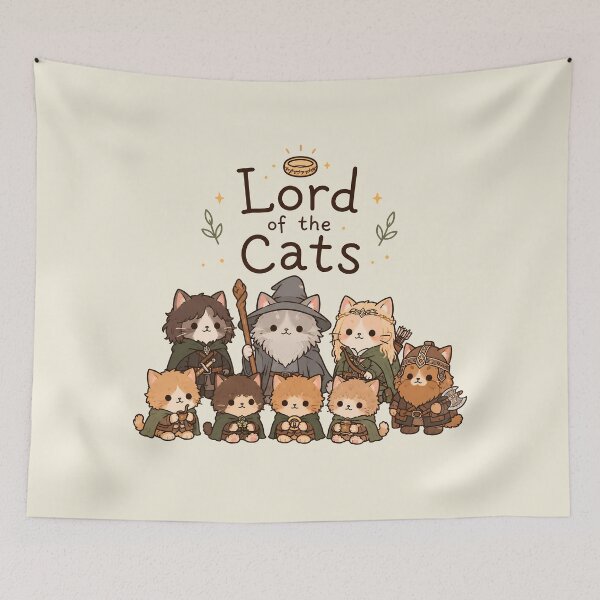 Item preview, Lord of The Cats designed and sold by TheSamuraiCat.