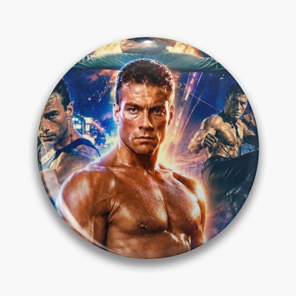 Item preview, Jean-Claude Van Damme Retro Poster - Classic Culture designed and sold by killem667.