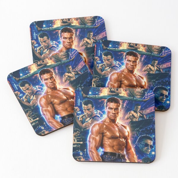 Item preview, Jean-Claude Van Damme Retro Poster - Classic Culture designed and sold by killem667.