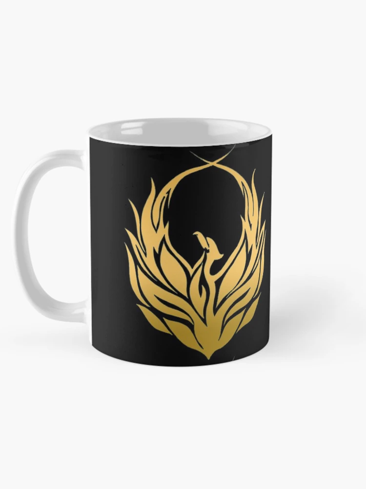 Thumbnail 5 of 6, Coffee Mug, Golden Phoenix Rising designed and sold by RuthFurtado.