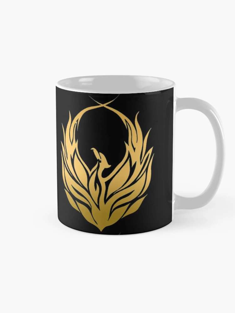 Thumbnail 3 of 6, Coffee Mug, Golden Phoenix Rising designed and sold by RuthFurtado.