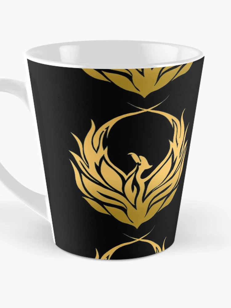 Thumbnail 3 of 4, Coffee Mug, Golden Phoenix Rising designed and sold by RuthFurtado.