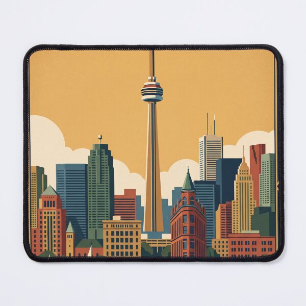 Item preview, Toronto Ontario Vintage Travel Poster designed and sold by Bomax121.