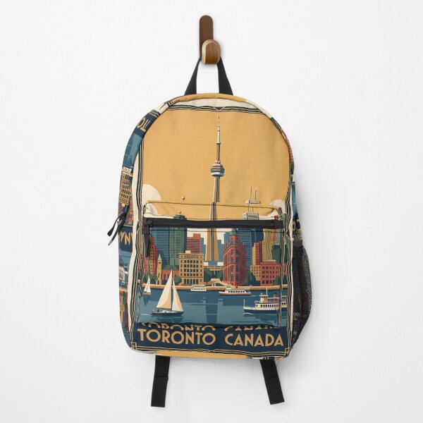 Item preview, Toronto Ontario Vintage Travel Poster designed and sold by Bomax121.