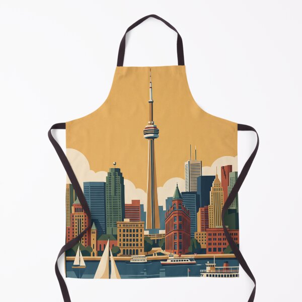 Item preview, Toronto Ontario Vintage Travel Poster designed and sold by Bomax121.