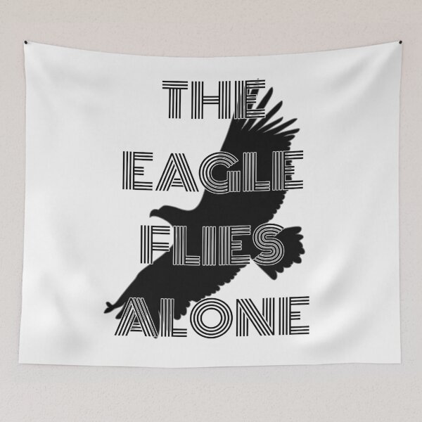Item preview, Lone Eagle Freedom Flight - Minimalist Wildlife Design  designed and sold by Megaera8.