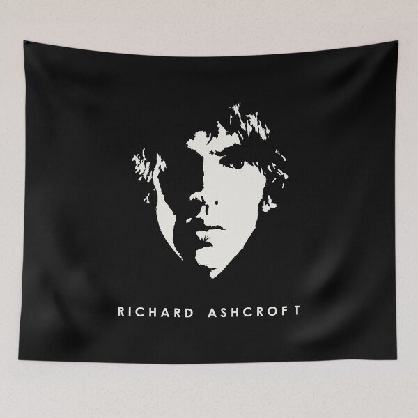 Item preview, Richard Ashcroft Minimal Portrait T-Shirt designed and sold by FULLER FACTORY.