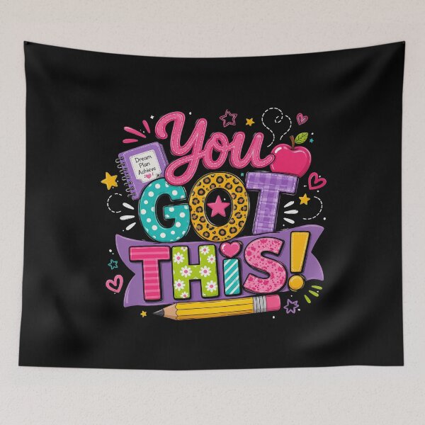 Item preview, You Got This Teacher Motivation Back to School designed and sold by OlakunleOloroz.