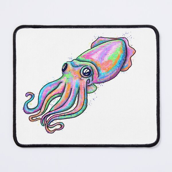 Item preview, Cuttlefish, Vibrant watercolour, Animal Collection, Under the Sea designed and sold by DoodlingMissy.