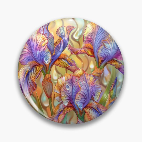 Item preview, Iris Flowers Art designed and sold by MargaretWiktor.