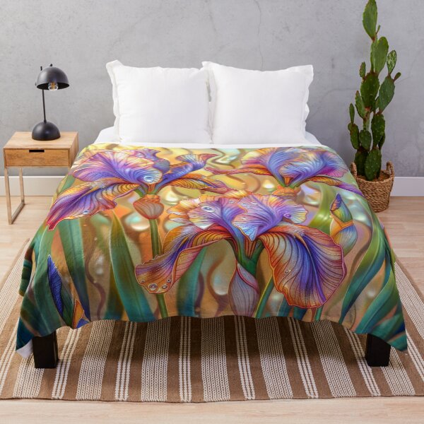 Item preview, Iris Flowers Art designed and sold by MargaretWiktor.