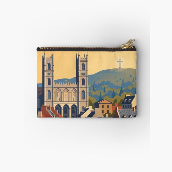 Item preview, Montreal Quebec Vintage Travel Poster designed and sold by Bomax121.