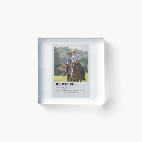 Item preview, The Longest Ride Minimalist Poster designed and sold by loki209.