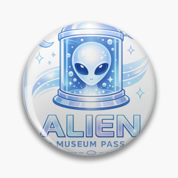 Item preview, Opal Alien Museum Pass Aliencore Graphic designed and sold by TheRealTaria.