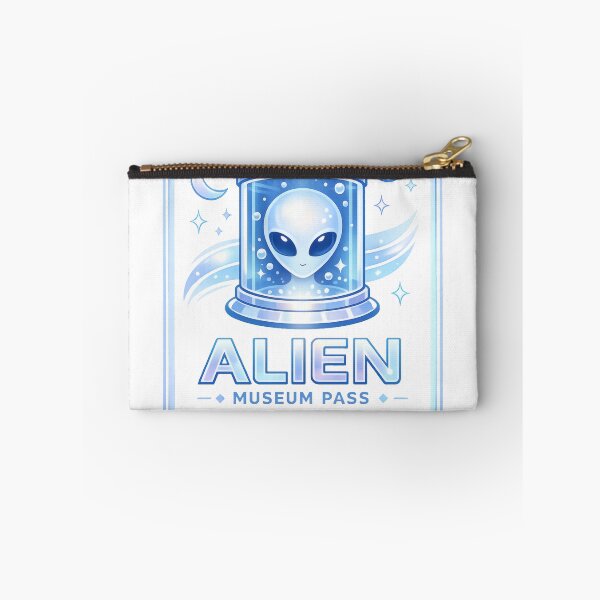Item preview, Opal Alien Museum Pass Aliencore Graphic designed and sold by TheRealTaria.