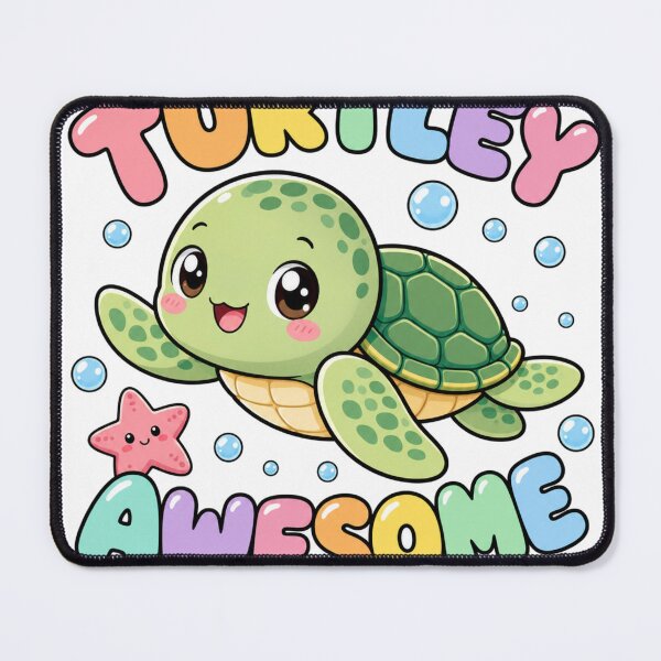 Item preview, Turtley Awesome Cute Kawaii Turtle designed and sold by BoosterShop.