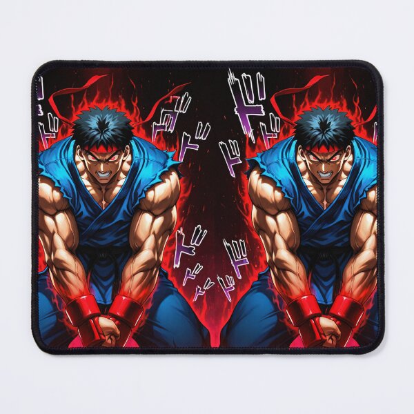 Item preview, Manga - Muscular Shonen Fighter, Fiery Aura and Japanese Onomatopoeia designed and sold by Zone--Gaming.