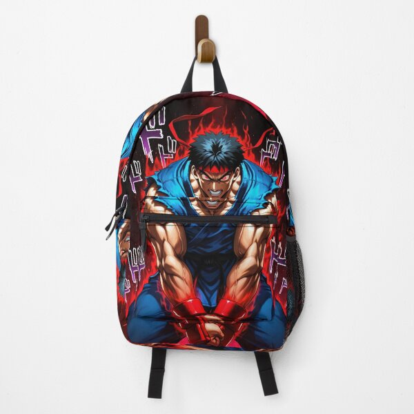 Item preview, Manga - Muscular Shonen Fighter, Fiery Aura and Japanese Onomatopoeia designed and sold by Zone--Gaming.