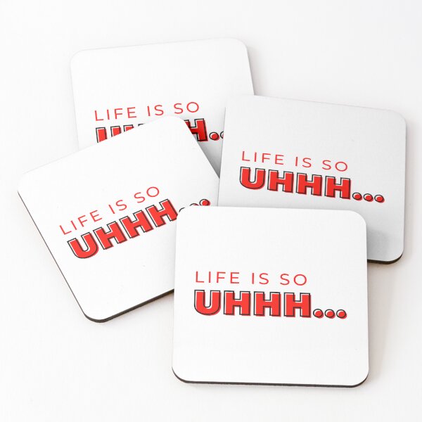 Item preview, Life Is So Uhhh - Typography designed and sold by sihdinw.