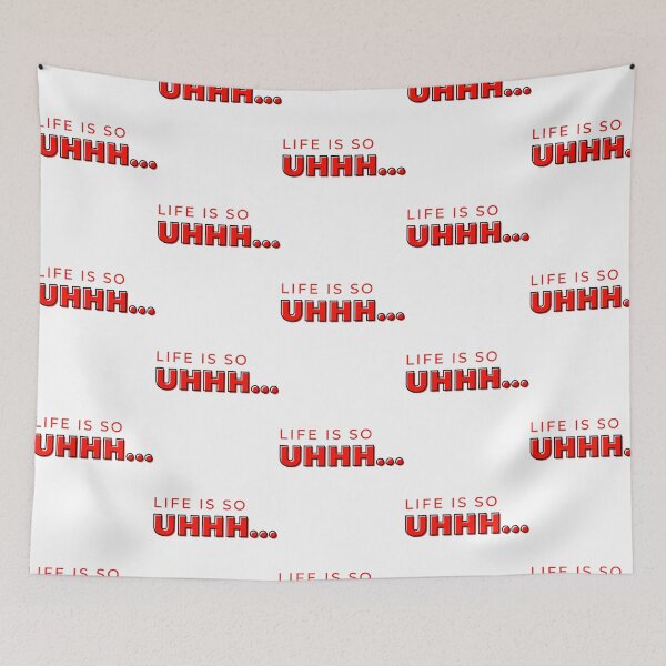 Item preview, Life Is So Uhhh - Typography designed and sold by sihdinw.