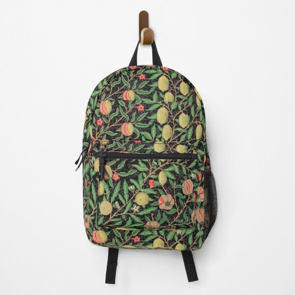 Item preview, Vintage William Morris Dark Botanical Fruit Pattern designed and sold by FaizArtShop.