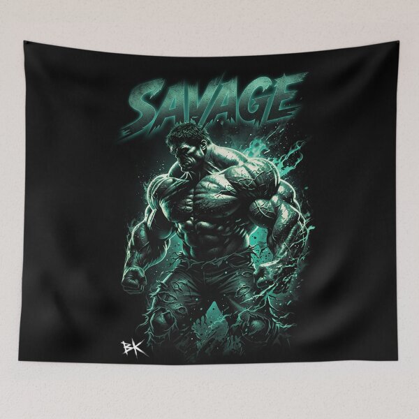 Item preview, SAVAGE GREEN BEASTKORPZE  designed and sold by Beastkorpze.