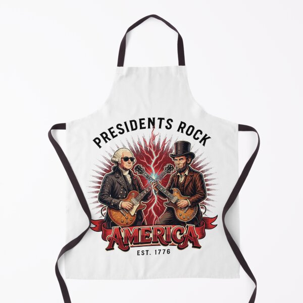 Item preview, Presidents Rock Washington Lincoln Guitar America 250 Years v24 designed and sold by DarylWelsh2024.