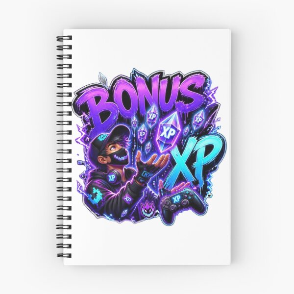Item preview, BONUS XP Gaming Sticker | Neon Gamer Graffiti Esports Design designed and sold by Stylestickers55.