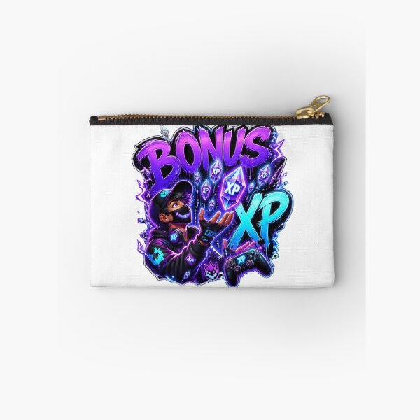 Item preview, BONUS XP Gaming Sticker | Neon Gamer Graffiti Esports Design designed and sold by Stylestickers55.