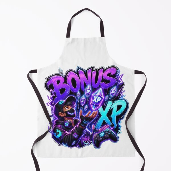 Item preview, BONUS XP Gaming Sticker | Neon Gamer Graffiti Esports Design designed and sold by Stylestickers55.