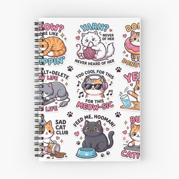 Item preview, Cute Kawaii Cat Meme Aesthetic - Funny Sticker Art designed and sold by Bangcen.