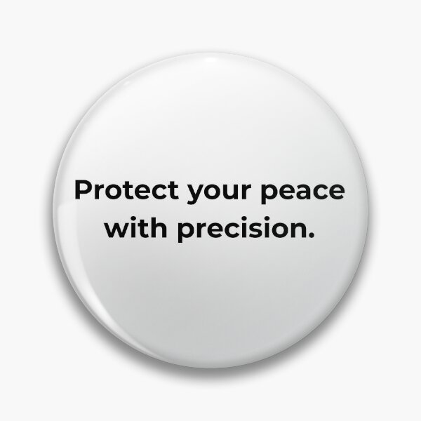 Item preview, Protect your peace with precision. designed and sold by MPSTUDIOPL.